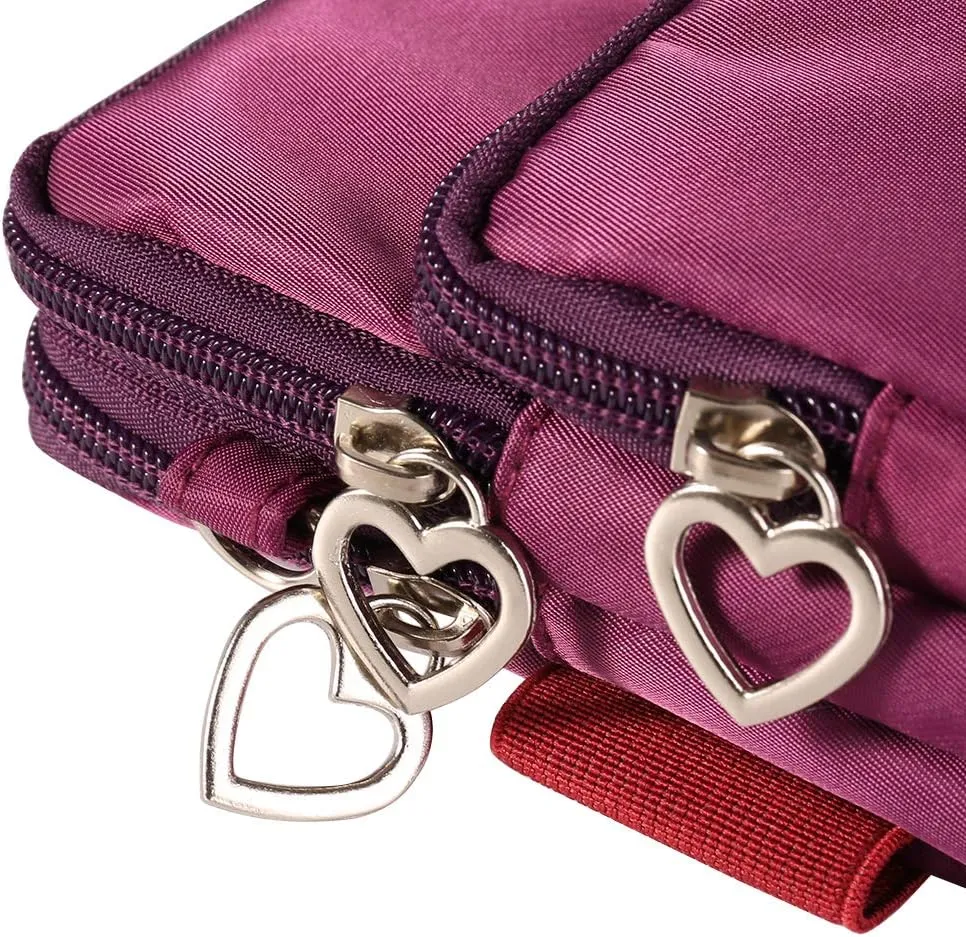 Women Small Crossbody Phone Bag Cell Phone Purse Shoulder Pouch Armband Wallet Case Handbag for iPhone Samsung Google Pixel