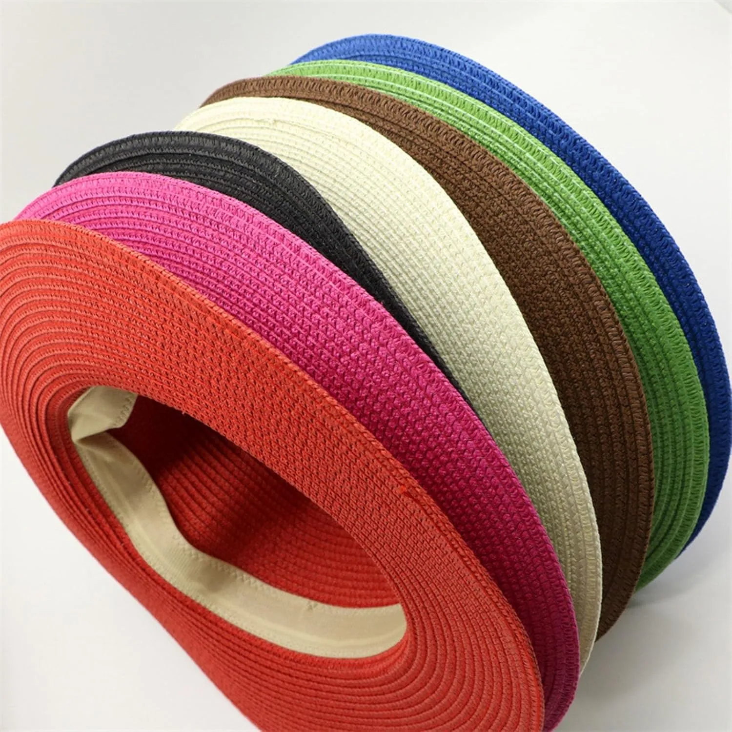 Women's Felt Fedora Hat Western Cowboy Hat with Tassel Wide Brim Panama Hats UV Protection Cap for Vacation Traval