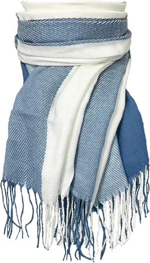 woogwin Winter Scarf for Women Cashmere Feel Plaid Warm Long Blanket Scarves Big Grid Pashmina Shawls and Wraps