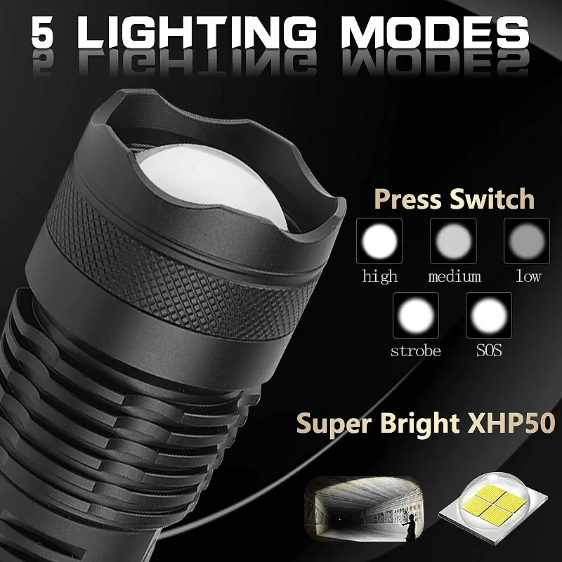 XHP120, the Best Powerful Survival Flashlight