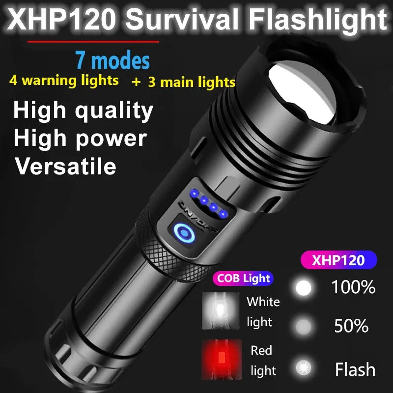 XHP120, the Best Powerful Survival Flashlight